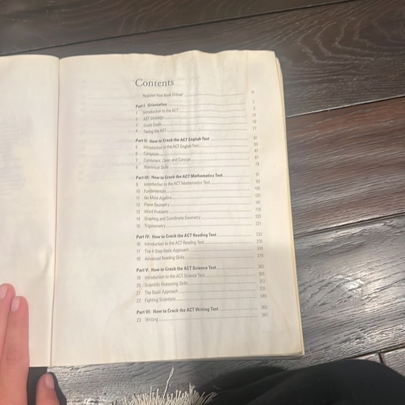 Princeton Review ACT Textbook - Picture 3 of 4